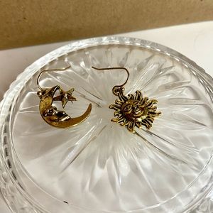 moon and sun earrings